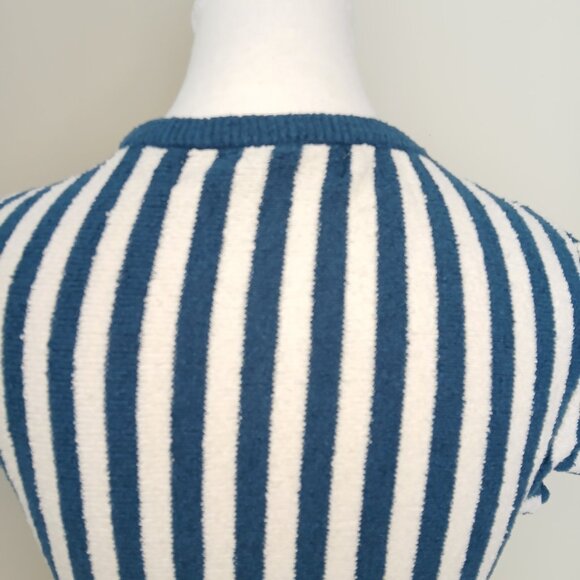 Free People FP Beach Roberta Nautical Sweater Top Size Small - Picture 6 of 9